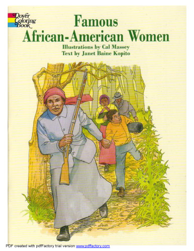 Famous African-American Women (Dover Pictorial Archives)