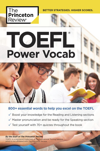 Toefl power vocab : 800+ Essential Words to Help You Excel on the TOEFL