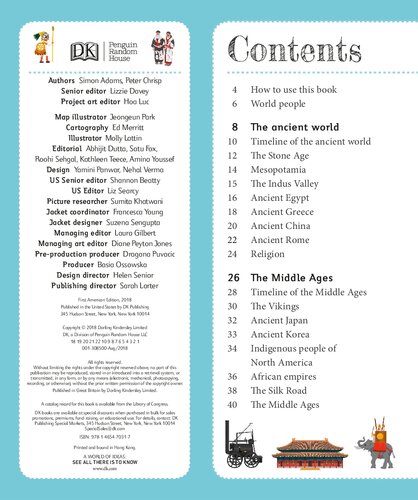 Children's Illustrated History Atlas (Visual Encyclopedia)