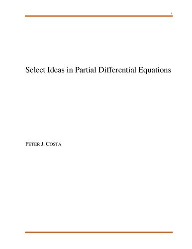Numerical partial differential equations