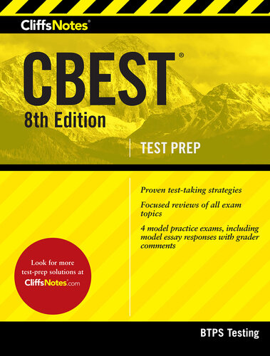 CliffsNotes CBEST, 8th Edition