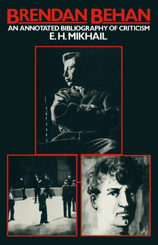 Brendan Behan: An Annotated Bibliography of Criticism