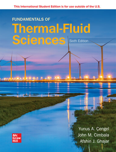 ISE FUNDAMENTALS OF THERMAL-FLUID SCIENCES.