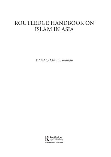 Routledge Handbook on Islam in Asia