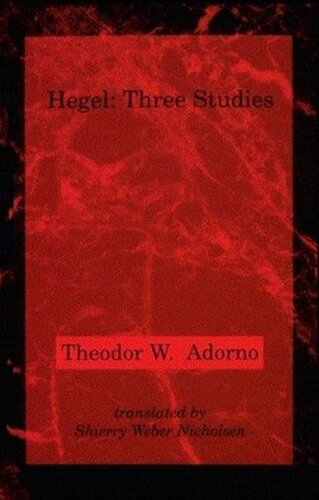 Hegel: Three Studies