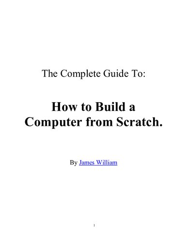 How to Build a Computer From Scratch A Step-by-Step Complete Guide For Beginners
