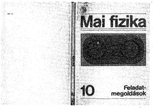 Mai fizika 10. - Feladatmegoldások