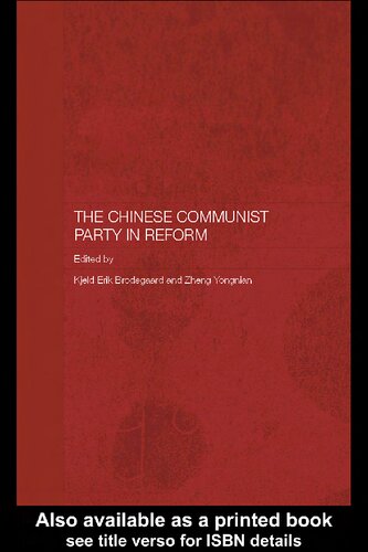 The Chinese Communist Party in Reform