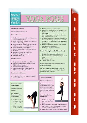 Yoga Poses: Speedy Study Guides