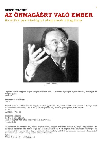 Az önmagáért való ember