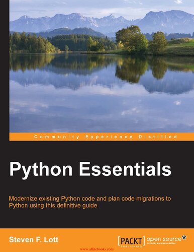 Python Essentials - A Rapid Guide to the Fundamental Features of Python