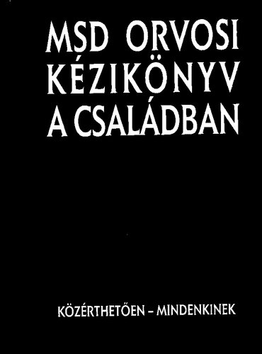 MSD orvosi kézikönyv a családban