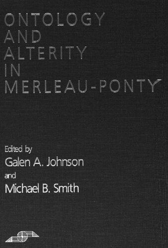 Ontology and Alterity in Merleau-Ponty