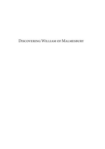 Discovering William of Malmesbury