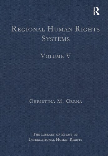 Regional Human Rights Systems: Volume V