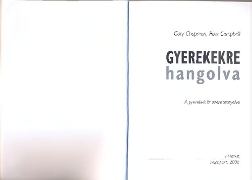 Gyerekekre hangolva