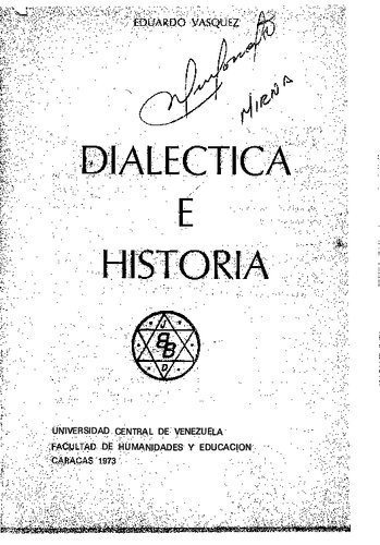 Dialéctica e historia