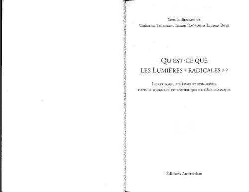 Qu'est ce que les lumières 