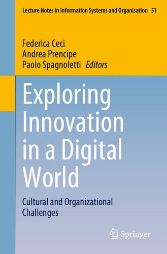 Exploring Innovation in a Digital World: Cultural and Organizational Challenges