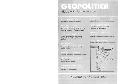 Geopolítica, hacia una doctrina nacional