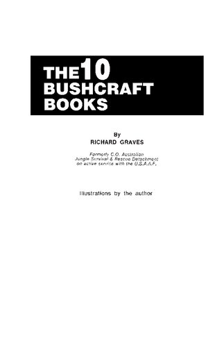 The 10 Bushcraft Books