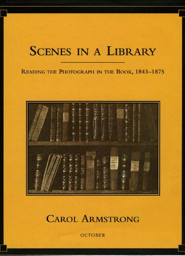 Scenes in a library. Reading the photograph in the book, 1843-1875