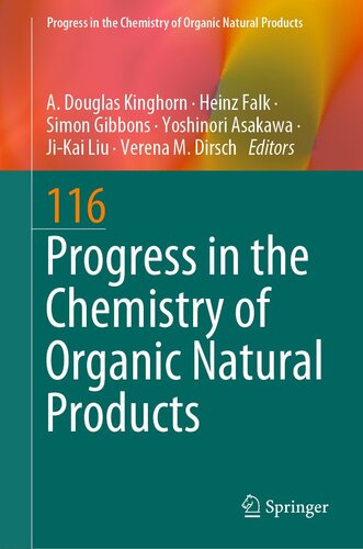 Progress in the Chemistry of Organic Natural Products