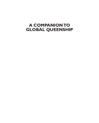 A Companion to Global Queenship
