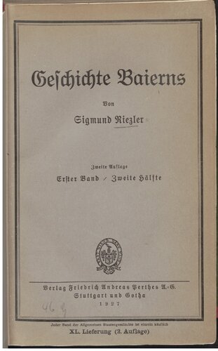 Geschichte Baierns / 995-1180