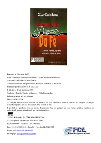 Entrando na Dimensão da Fé