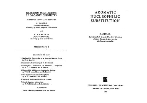 Aromatic nucleophilic substitution