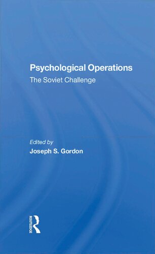 Psychological Operations: The Soviet Challenge