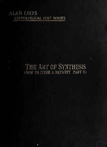 The Art of Synthesis