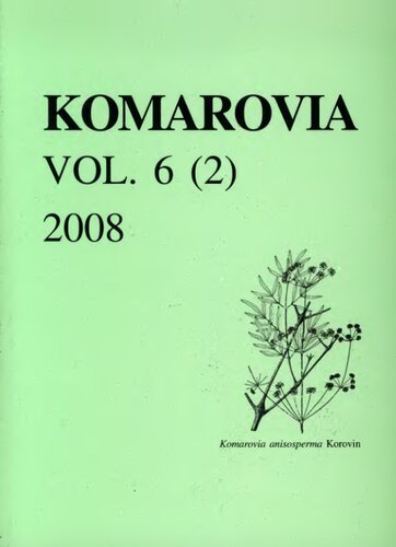 Komarovia. Vol. 6(2), 2008