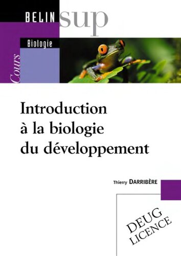 Introduction à la biologie du développement