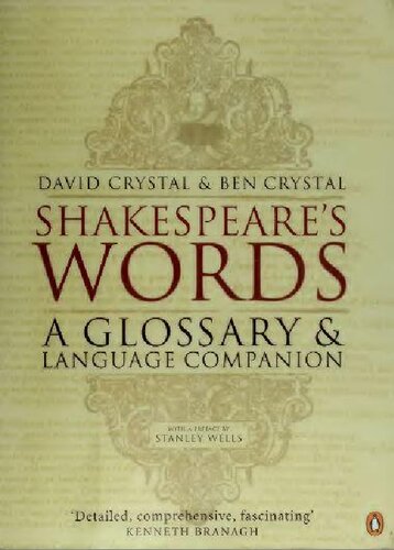 Shakespeare's Words: A Glossary and Language Companion