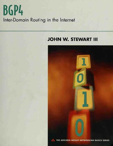 BGP4: Inter-Domain Routing in the Internet: Inter-Domain Routing in the Internet