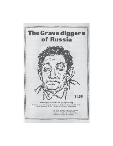 Alfred Rosenberg, Dietrich Eckard - The Gravediggers of Russia