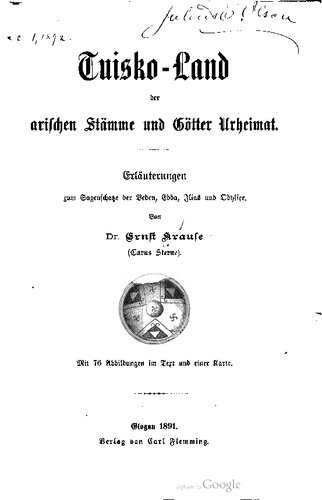 Tuisko land der arischen Stämme und Götter