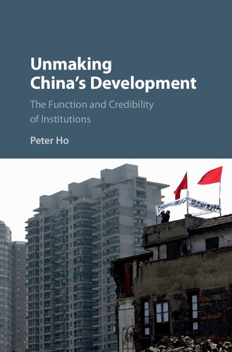 Unmaking China's Development: The Function and Credibility of Institutions