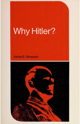 Why Hitler? (New perspectives in history)