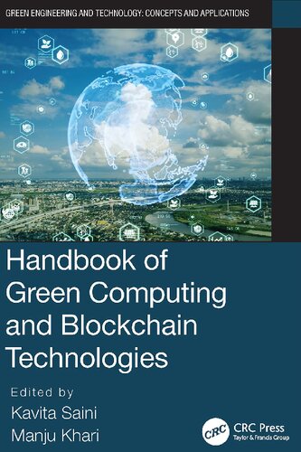 Handbook of Green Computing and Blockchain Technologies (Green Engineering and Technology)