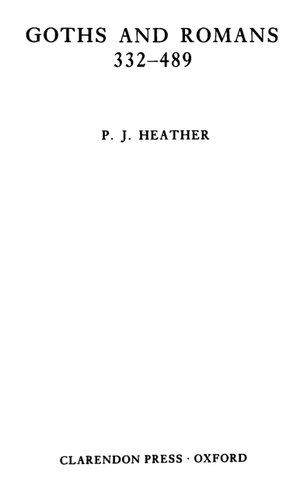 Goths and Romans: 332-489