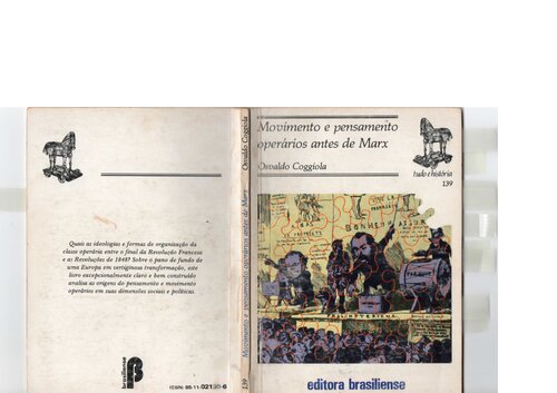 Movimento e Pensamento Operários Antes de Marx