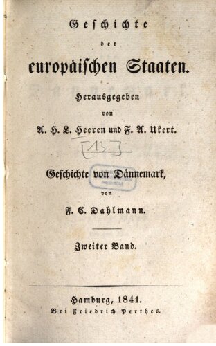 Geschichte von Dänemark