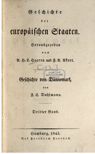 Geschichte von Dänemark