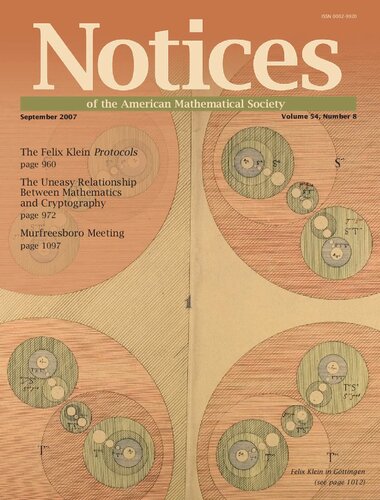 Notices of the American Mathematical Society
