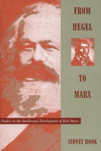 From Hegel to Marx: Studies in the Intellectual Development of Karl Marx