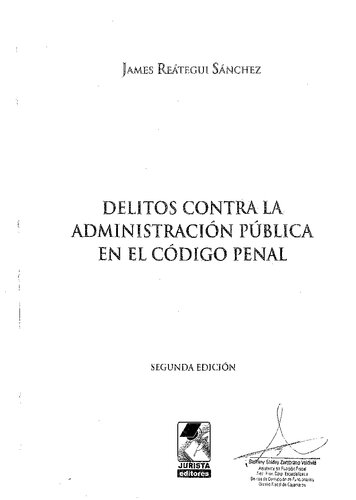DELITOS CONTRA LA ADMINSTRACIÓN PÚBLICA