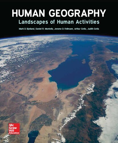 Human Geography. Landscapes Of Human Activities